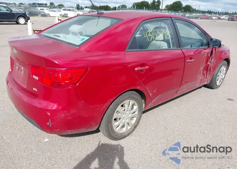 2010 Kia Forte Ex из США, поврежденный, VIN KNAFU4A21A5070436